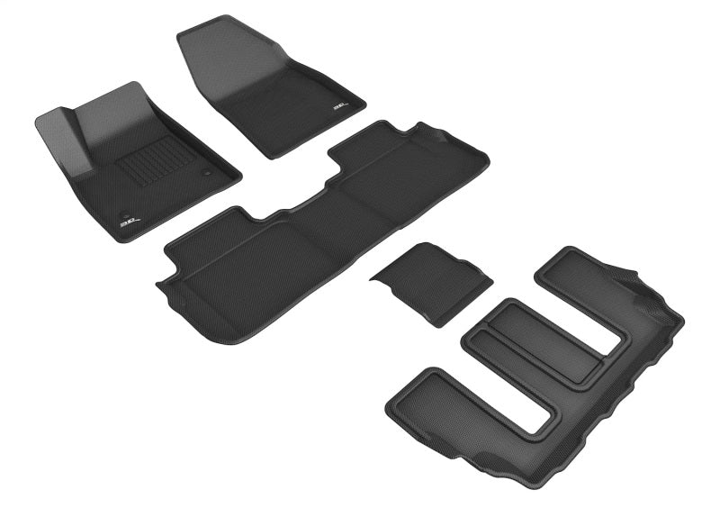 3D MAXpider 20-24 Cadillac Xt6 With Bucket 2Nd Row Kagu Black R1 R2 R3
