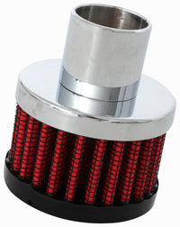 K&N Engineering K&N Steel Base Crankcase Vent Filter/Breather 1in Vent OD x 2in OD x 1.5in Height