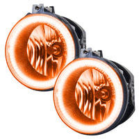 ORACLE Lighting Oracle Dodge Challenger 08-14 LED Waterproof Fog Halo Kit - Amber