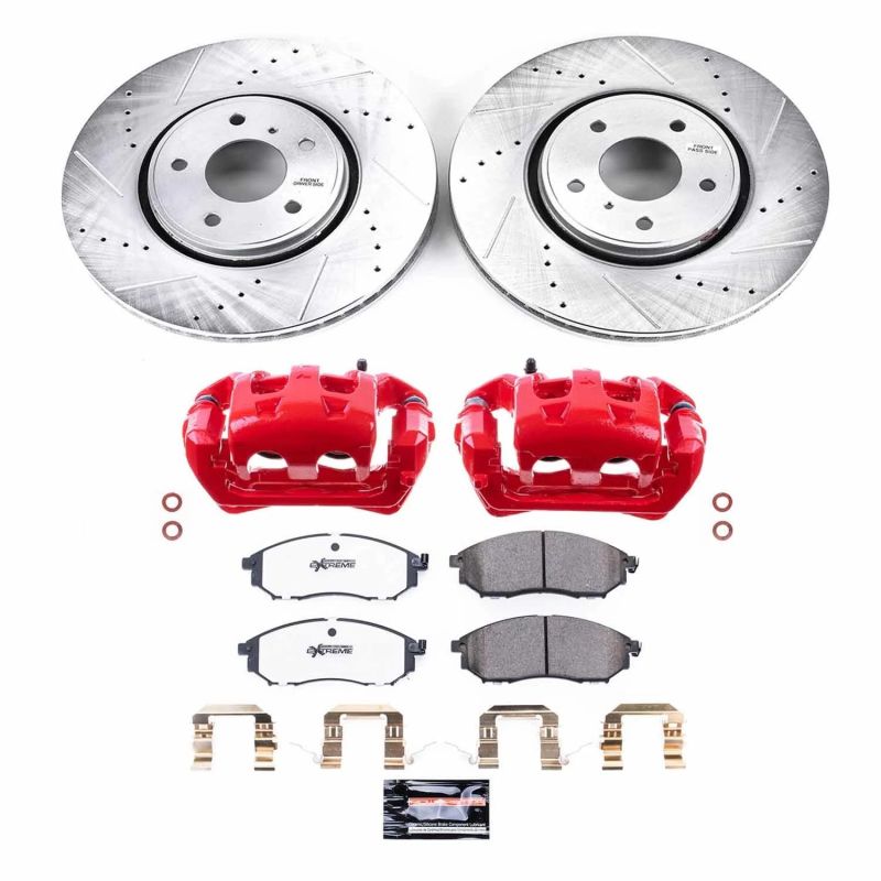 PowerStop Power Stop 05-12 Infiniti FX35 Front Z26 Street Kit w/Calipers