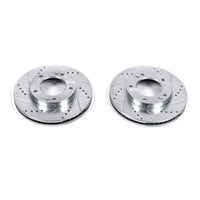 PowerStop Power Stop 03-06 Kia Sorento Front Evolution Drilled & Slotted Rotors - Pair
