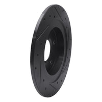 R1 Concepts R1 98-05 Buick Park Avenue Rear Left Drilled & Slotted Black Brake Rotor