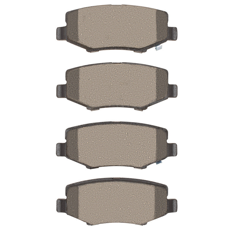 R1 Concepts R1 07-18 Jeep Wrangler Rear Semi Met Brake Pads