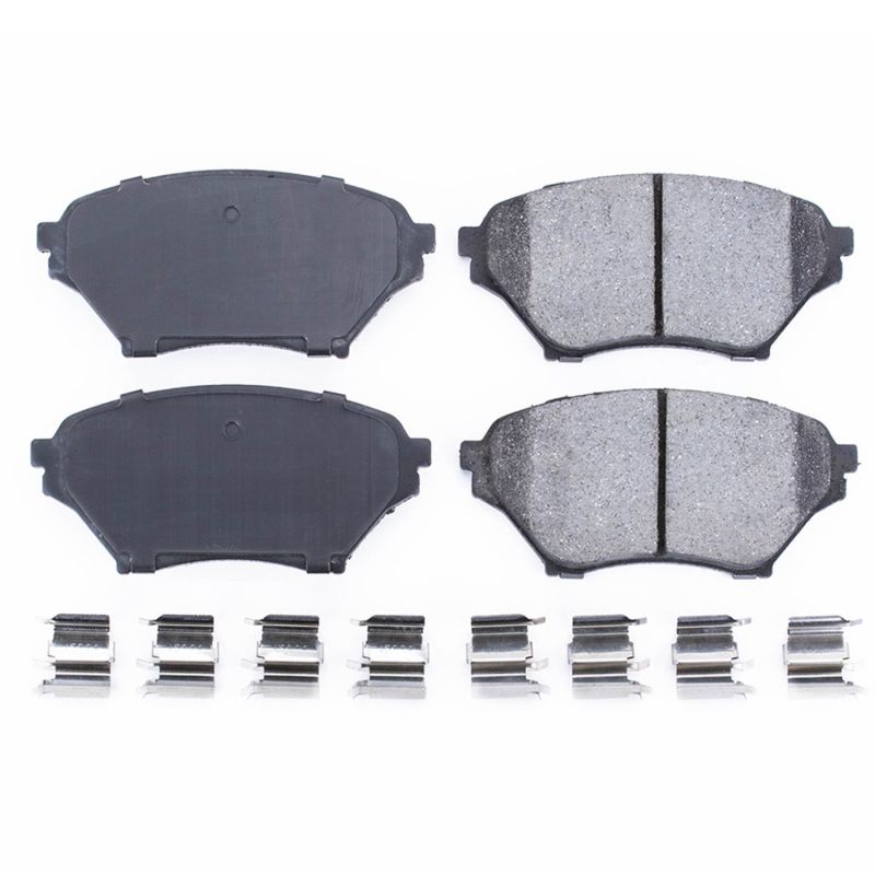 PowerStop Power Stop 01-05 Mazda Miata Front Z17 Evolution Ceramic Brake Pads w/Hardware