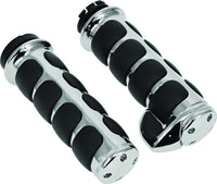 Kuryakyn ISO Grips With Throttle Boss Dual Cable Chrome
