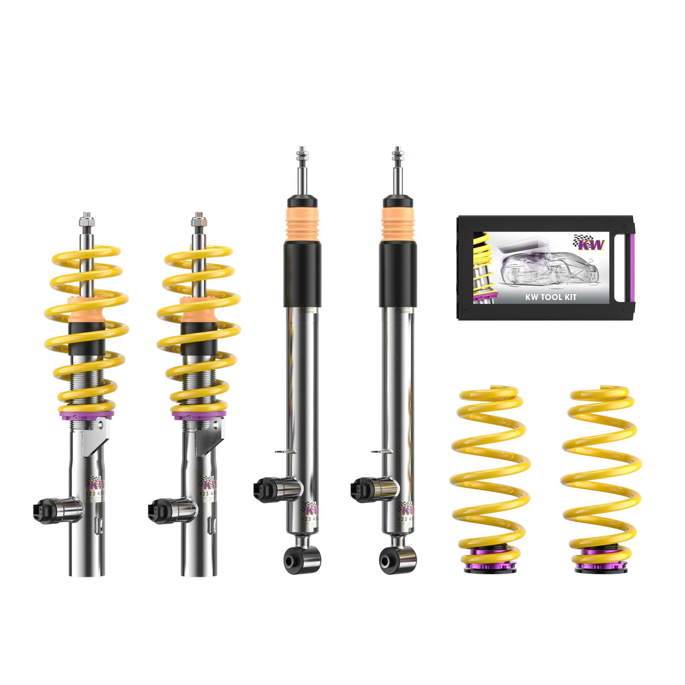 KW 39080057 VW Golf VIII DDC Plug & Play Coilovers