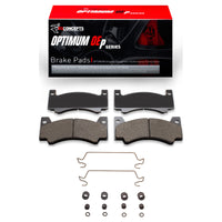 R1 Concepts R1 73-78 Chrysler Imperial Front Optimum OE Pads & Hardware Kit