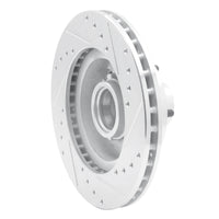 R1 Concepts R1 1970-1981 Buick Estate Wagon Front Left Drilled & Slotted Silver Brake Rotor