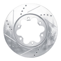 R1 Concepts R1 2006-2019 Toyota HiAce (Mexico) Front Left Drilled & Slotted Silver Brake Rotor