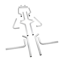 Flowmaster U-FIT 2.25 in. Aluminized Steel Dual Kit