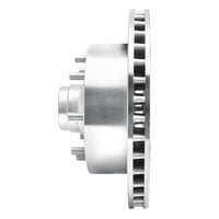 R1 Concepts R1 94-97 Dodge B200 / B200 Van / B250 Front Left Drilled & Slotted Silver Brake Rotor