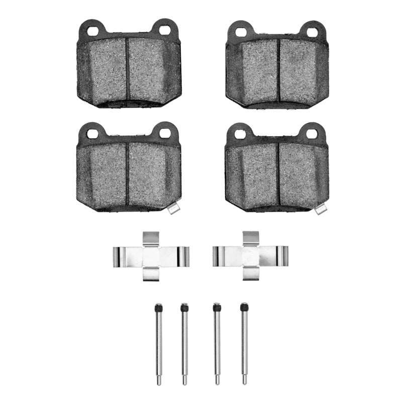 DFC 04-06 Maserati Quattroporte Rear Euro 5000 Ceramic Brake Pads and Hardware Kit