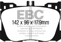 EBC 2017+ Mercedes-Benz E300 (W213) 2.0L Turbo Redstuff Front Brake Pads