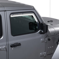 Putco 20-21 Jeep Gladiator JT/JL Element Chrome Window Visors (Front Only)