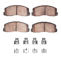 R1 Concepts R1 83-86 Dodge Colt Front Optimum OE Pads & Hardware Kit