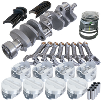 Eagle Chevy LT1 350 1Pc 3.750in Crank 5.700in I-Beam Rods -10cc 4.040in Pistons Rotating Assembly