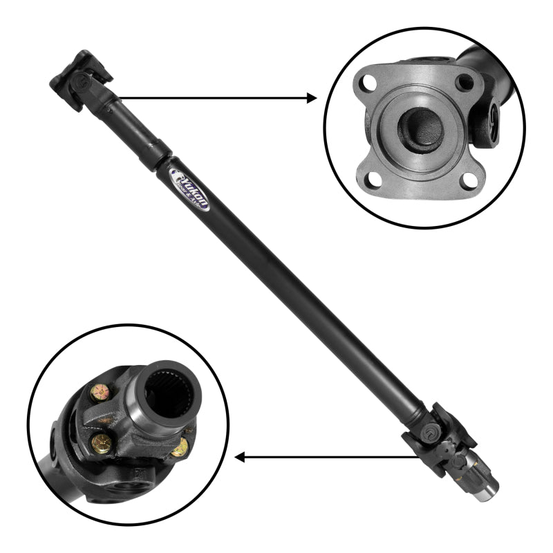 Yukon Gear & Axle Yukon Gear Performance Front Driveshaft 2018 Jeep JL Sahara 4 Door Auto Selec-Trac