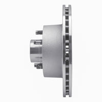 R1 Concepts R1 1973-1989 Chrysler CORDOBA Front Right Drilled & Slotted Silver Brake Rotor