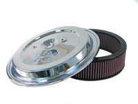 K&N Engineering K&N Replacement Air Filter w/ Chrome Top - W/E-1500 K&N Logo