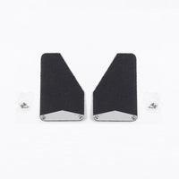 Putco Universal - Rubber Mud Flap w/ SS Trim (6in x 10in)
