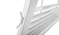 BackRack 19-23 Chev/GMC Silverado/Sierra 1500 (New Body) Louvered Rack Frame ONLY (Req. HW) - White