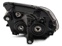 Raxiom 07-13 Toyota Tundra Axial Projector Headlights w/ SEQL LED Bar- Black Housing (Clear Lens)