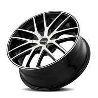 Touren 3260 TR60 20x8.5 / 5x115/120 BP / 20mm Offset / 74.1mm Hub Gloss Black Machined Wheel