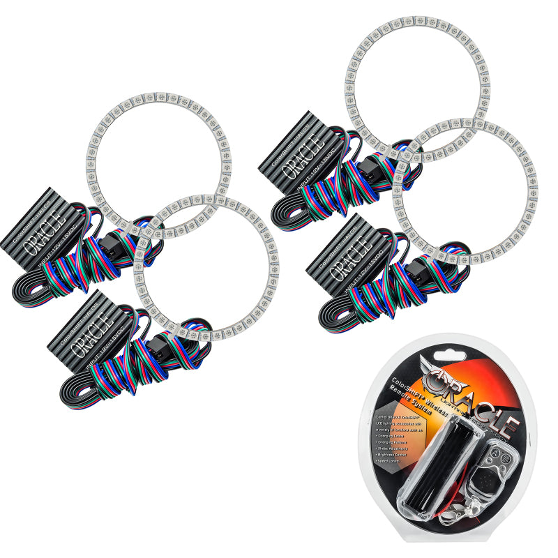 ORACLE Lighting Oracle Infiniti G35 Coupe 06-07 Halo Kit - ColorSHIFT