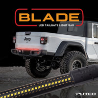 Putco 15-22 Chevy Colorado//20-22 Jeep Gladiator 48in Light Blade Direct Fit Kit Red/Amber/White