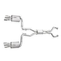Stainless Works 2008-09 Pontiac G8 GT 3in Catback System X-Pipe Turbo Chambered Muffler 3.5in Tips