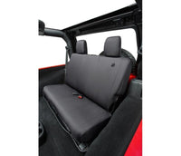 Bestop 07-18 Jeep Wrangler JK 2-Door Rear Seat Covers (Black Diamond)