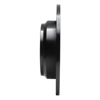 R1 Concepts R1 87-90 Acura Legend Rear Right Drilled & Slotted Black Brake Rotor