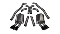 CORSA Performance Corsa 2012-2015 Chevrolet Camaro Coupe ZL1 6.2L V8 Black Sport Cat-Back + XO Exhaust