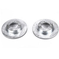 PowerStop Power Stop 97-04 Porsche Boxster Front Evolution Drilled & Slotted Rotors - Pair