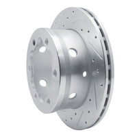 R1 Concepts R1 02-06 Dodge Sprinter 3500 Rear Left Drilled & Slotted Silver Brake Rotor