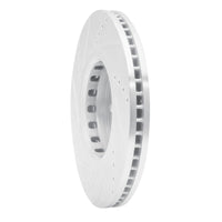 R1 Concepts R1 16-25 Mazda 6 Front Right Drilled & Slotted Silver Brake Rotor