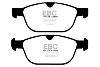 EBC 08+ Volvo XC60 3.0 Turbo Greenstuff Front Brake Pads