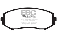 EBC 08+ Suzuki Grand Vitara 2.4 Greenstuff Front Brake Pads