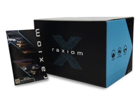 Raxiom 14-21 Toyota Tundra Axial Series Projector Headlights w/ LED Bar- Black Housing (Clear Lens)