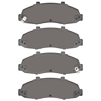 R1 Concepts R1 97-04 Lincoln Blackwood Front Off-Road/Tow Brake Pads