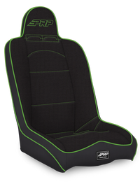 PRP Seats PRP Daily Driver High Back Suspension Seat- Black/Green Tweed