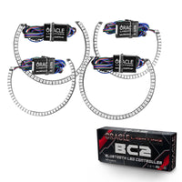 ORACLE Lighting Oracle 15-21 Dodge Challenger LED Waterproof Halo Kit - ColorSHIFT - BC1