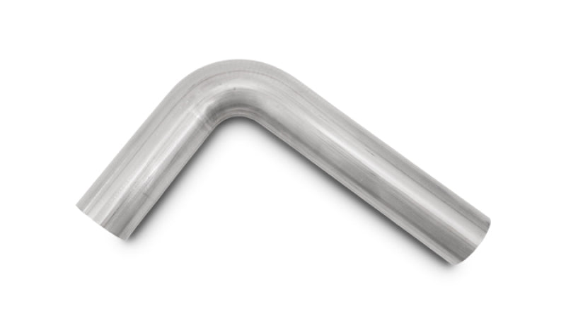 Vibrant 1.25in O.D. T304 SS 90 deg Mandrel Bend 4in x 12in leg lengths (2.75in Centerline Radius)