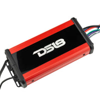 DS18 4-Channel Class-D Amp Full-Range4 x 100 Watts RMS at4 ohm IP67 Waterproof Rating