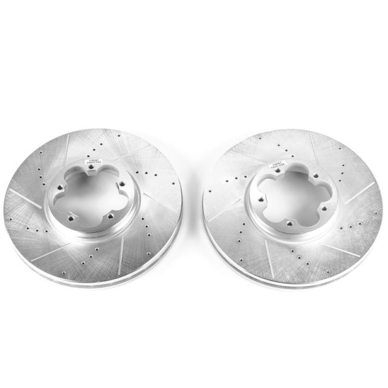 PowerStop Power Stop 15-19 Ford Transit-150 Front Evolution Drilled & Slotted Rotors - Pair