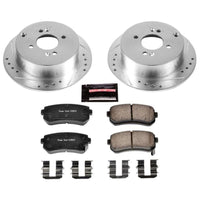 PowerStop Power Stop 06-07 Hyundai Accent Rear Z23 Evolution Sport Brake Kit