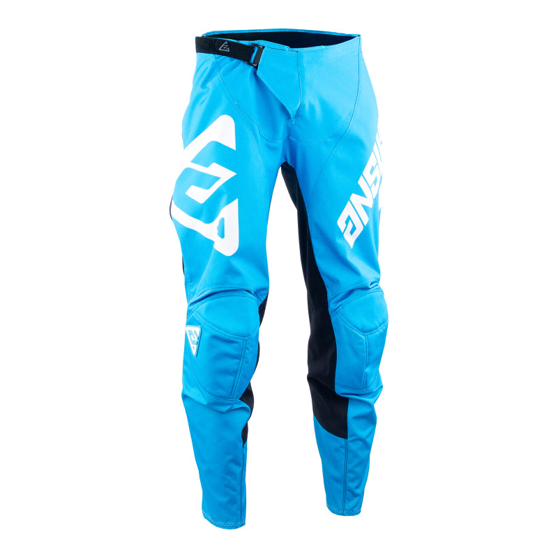 Answer Syncron Essential Pants Cyan/White/Black Youth Size - 20