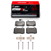 R1 Concepts R1 2014-2022 Maserati Ghibli Rear R1 Optimum OE Pads & Hardware Kit