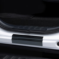 Putco 15-20 Ford F-150 - SuperCrew w/ F-150 Etching (4pcs) Black Platinum Door Sills