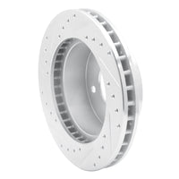 R1 Concepts R1 90-02 Chevrolet ASTRO Front Right Drilled & Slotted Silver Brake Rotor